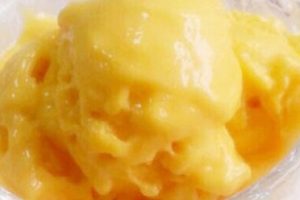 芒果酸奶冰淇淋