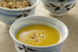 增強免疫力-胡蘿蔔松子米奶